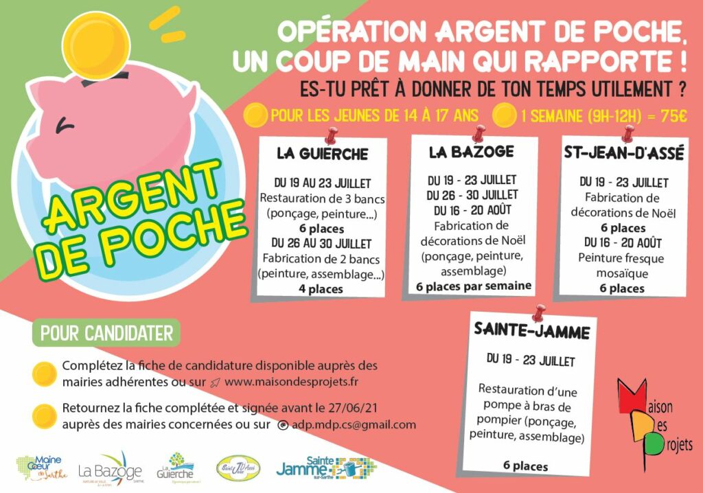 Opération Argent De Poche La Bazoge